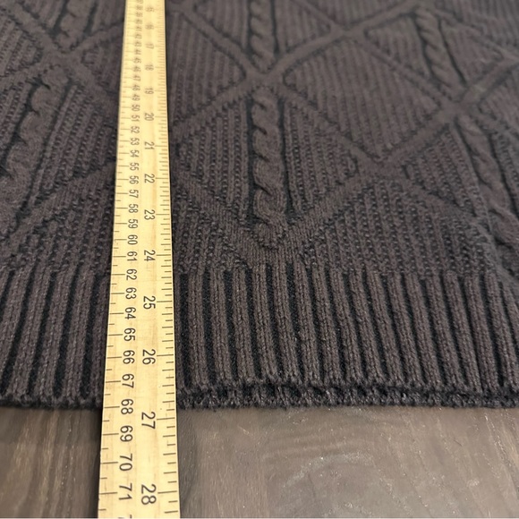 Method Shawl Collar Toggle Button Cable Knit Sweater Men’s XL Brown - Picture 6 of 7